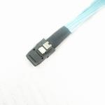Black Self Lock Left Angle SFF8087 SAS Internal Cable