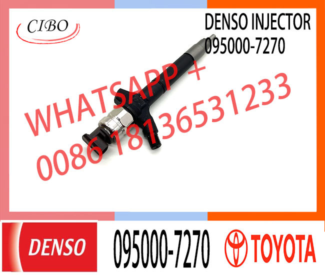 Diesel Common Rail Fuel Injector 095000-7640 095000-7630 095000-7280 095000-7270 for TOYO-TA 23670-0R170 23670-09290