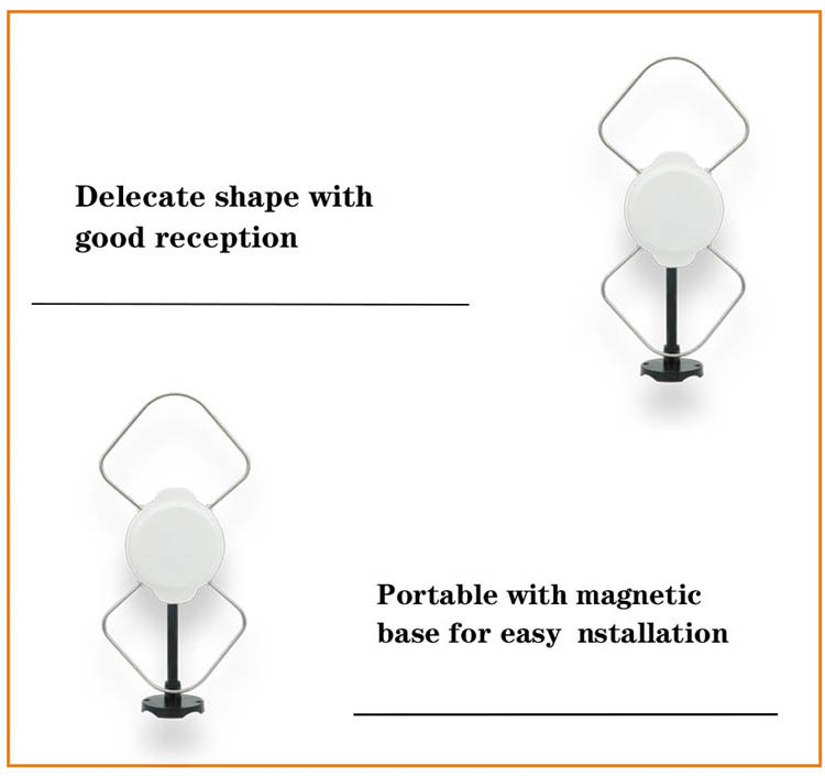 6-8dBi 4K 1080P 150 Mile Range Tv Antenna Outdoor Indoor Booster Tv Antenna