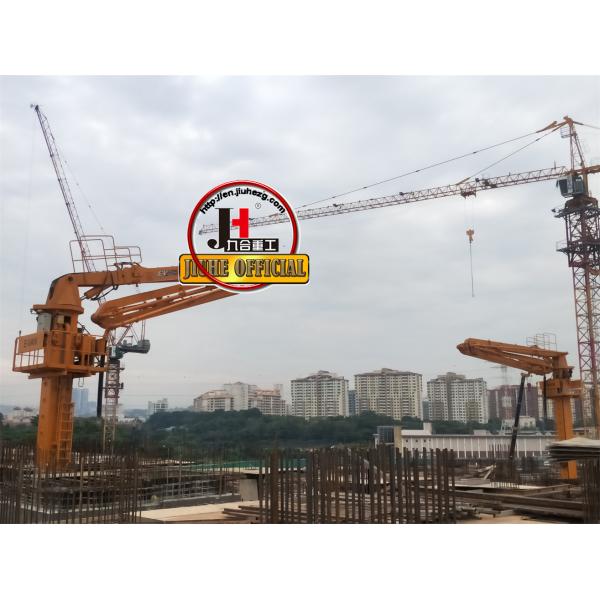 JIUHE Brand Lightweight Concrete Pump Concrete Placing Boom/ Concrete Boom Placer