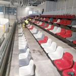 Bucket Type Plastic Stadium Sports Seats For Football Grandstands
