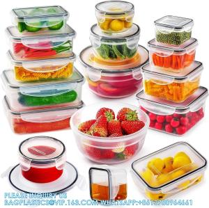 Wholesale Food Storage Containers With Airtight Lid Container Sets Kitchen Organization, Meal-Prep Lunch Containers from china suppliers