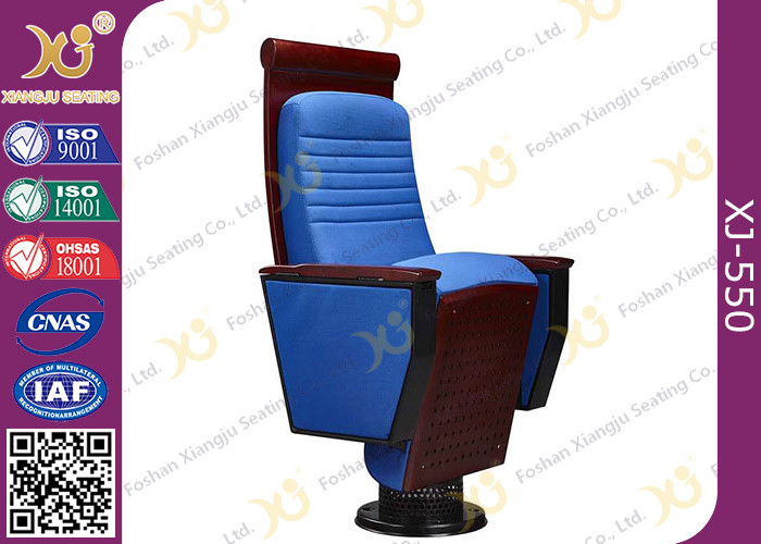 High Back Rest Auditorium Chairs With Heating Ventilation Air Conditioning Output