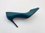 Navy Women Pumps Shoes Pointed Toe Closed Toe With 5cm Stiletto