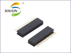 Wholesale 1.27mm 12 Pin Header Connector Female Straight O Type Leak Proof Tin from china suppliers