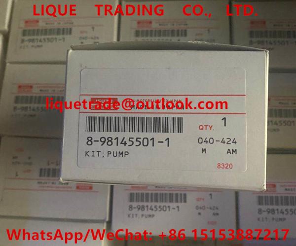 ISUZU control valve 8-98145501-1 , 8-98145501-0 REPAIR KIT 98145501 , 8981455011