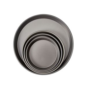 Buy cheap 5 Inch 127x119x25mm Hard Anodized Pizza Baking Trays from wholesalers