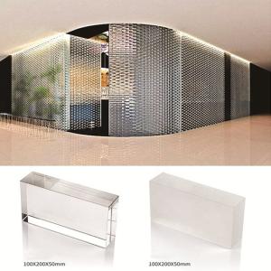 Wholesale Glass Brick / Block Partition Wall Light Giving Privacy Energy Insulated from china suppliers