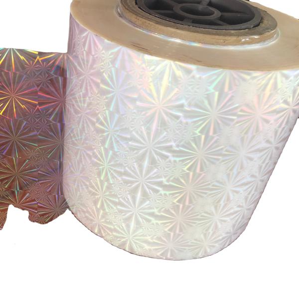 Durable Moisture Proof Holographic BOPP Film 15 Micron 17 Micron 18 Micron 20