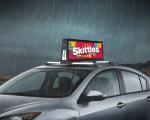 2mm 3mm 4mm Car Taxi Roof Led Display Screen Outdoor Advertising