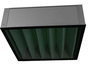 Wholesale Industrial Glass Fiber V Bank Filter MERV16 For Ventilation AHU System from china suppliers