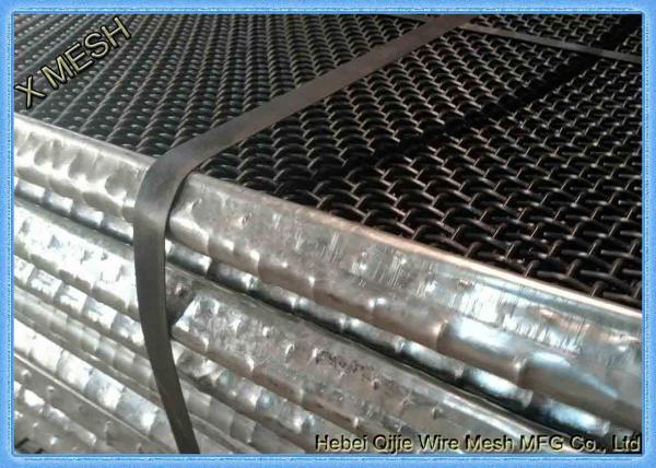 Quality Heavy Duty Crimped Vibrating Screen Wire Mesh , Sand Screen Mesh 0.8 - 8 Mm Aperture for sale