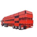 Truck 3-axle Fence Truck Cargo Semi Trailer Trailer Fence Side Wall Semi Trailer