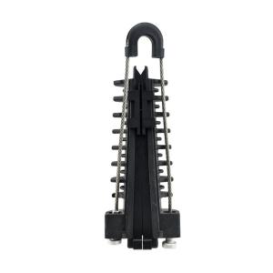 Wholesale Overhead Line Accessories PA1500 FTTH Cable Anchoring Clamps High Tension Plastic Wed Type from china suppliers