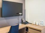 Christchurch modern hotel interior design furniture of Laminate board TV wall