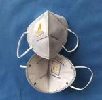 Dust - Free Disposable N95 Face Mask Sing Use 3d Solid Breathing Dust Mask