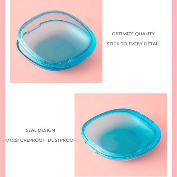 White Color Mini Dental Retainer Box For Denture Aligner Storage