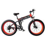 SMLRO S11 Fat Tire Folding Electric Bike , 30-50km/H 1000 Watt E Bike