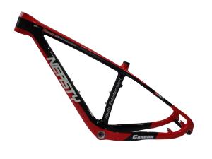 Wholesale 100% Carbon Frame MTB Frame 29er 15.5&quot;/17.5&quot;/19&quot; Mountain Bicycle/Bike Frame Red from china suppliers
