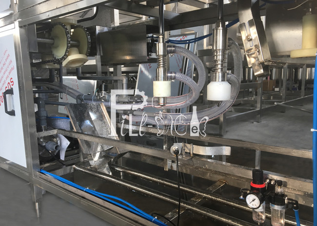 SUS304 5 Gallon 200BPH Barrel Water Filling Machine