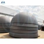 3.5" 100mm Pressure Vessel Dished Head Aluminum Tank Stainless Steel 304L