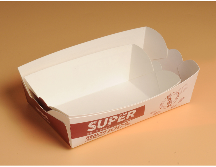 Eco-Friendly Kraft Food Package Box for Fast Food Delivery Custom Samples Accepted