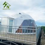 White PVC pvc dome tent Hotel Tent geodesic tent outdoor dome tent