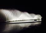 Commerce Square Musical Water Feature / Outdoor Musical Fountain Customized Size