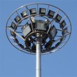 Hot Roll Steel Polygonal Highway Lighting Pole Weather Resistance