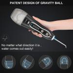 IPX7 Waterproof Cordless Freedom Water Flosser 5 Modes To Clean Teeth