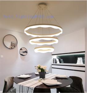 Wholesale LED Pendant Lightings Flower Shape Round Acrylic Aluminium 110w from china suppliers