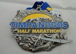 Zinc Alloy Die Casting Iron or Brass or Copper Timpanogos Half Marathon Medal