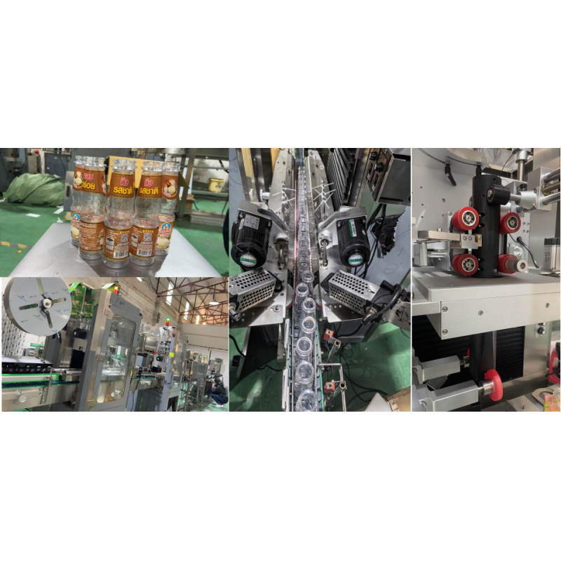 600ml PET Bottle Sleeve Machine Shrink Sleeve Packaging Machine For Food Beverage