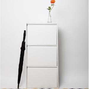 Wholesale Sliding Shoe Rack Bracket Stackable 0.05CBM Steel Storage Cabinet from china suppliers