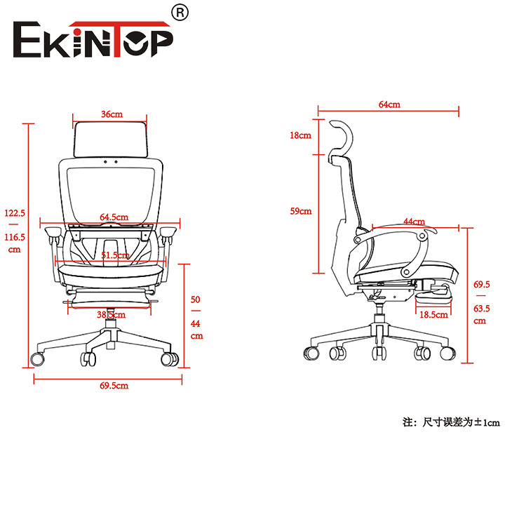 Swivel Adjustable Ceo Mesh Chair With Tilt Seat Height 18-21 Inches