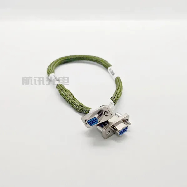 Rectangular Connector J30j-9tjl-200-9tjl Dual Head Wire Harness Custom Plug for Aviation and mili-tary Use.
