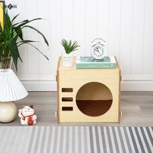 Wholesale Solid Wood Timber Dog Bed Cat Passage Small Teddy Combination Universal from china suppliers