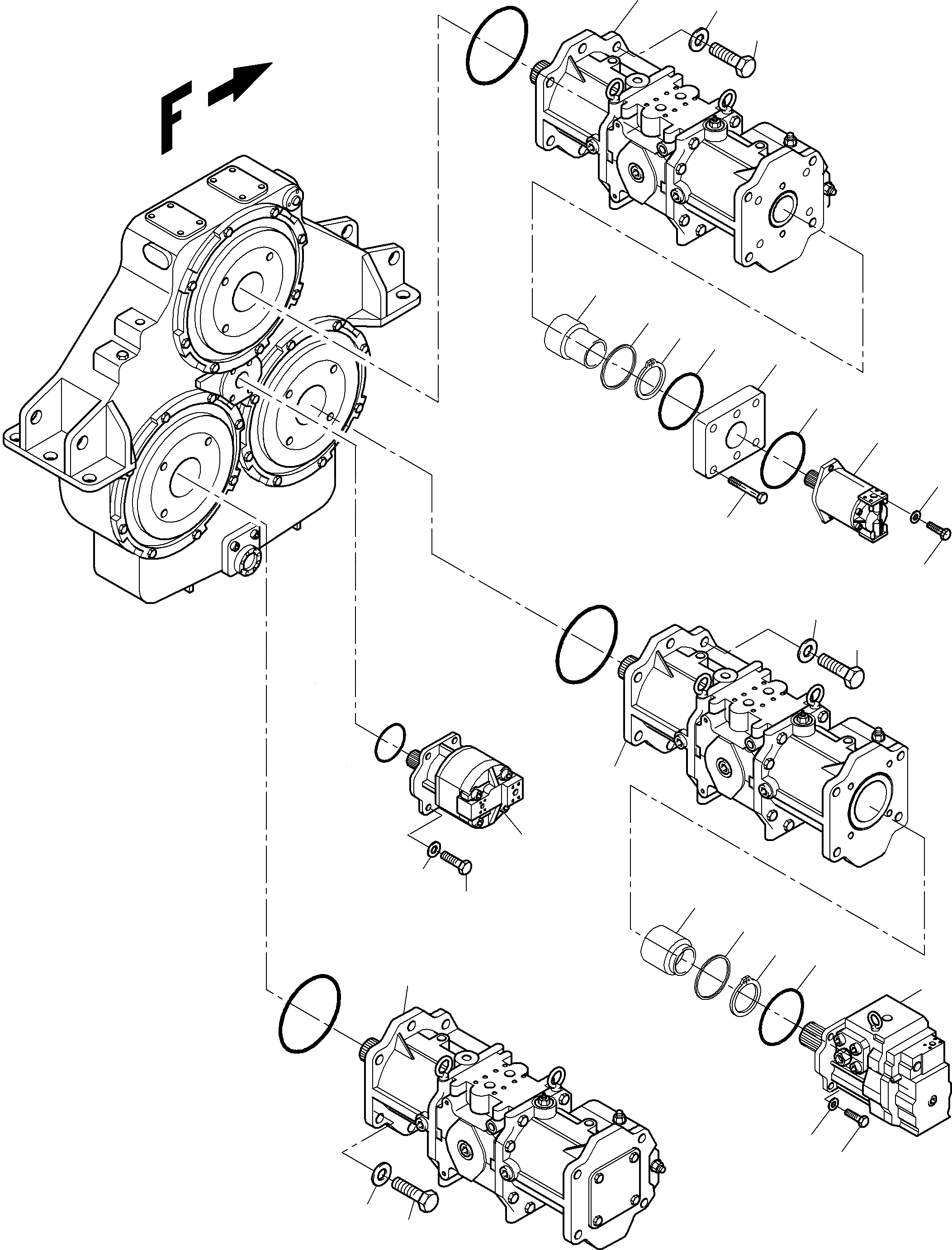 708-2K-00011 708-2K-00021 708-2K-00031 708-1G-00020 7051235140 79397573 For Komatsu 3000-6 Excavator Hydraulic Main Pump