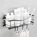 Scratch Resistant Stainless Steel Multifunctional Hooks Adhesive Shower