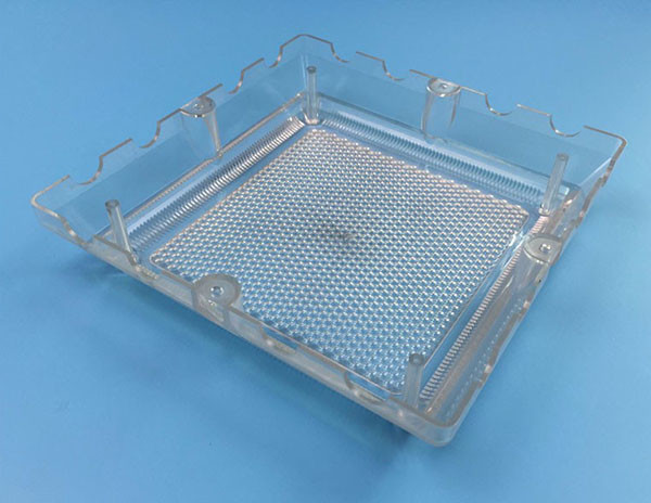ABS PP PC POM Injection Molding Transparent Commercial Light Covers China