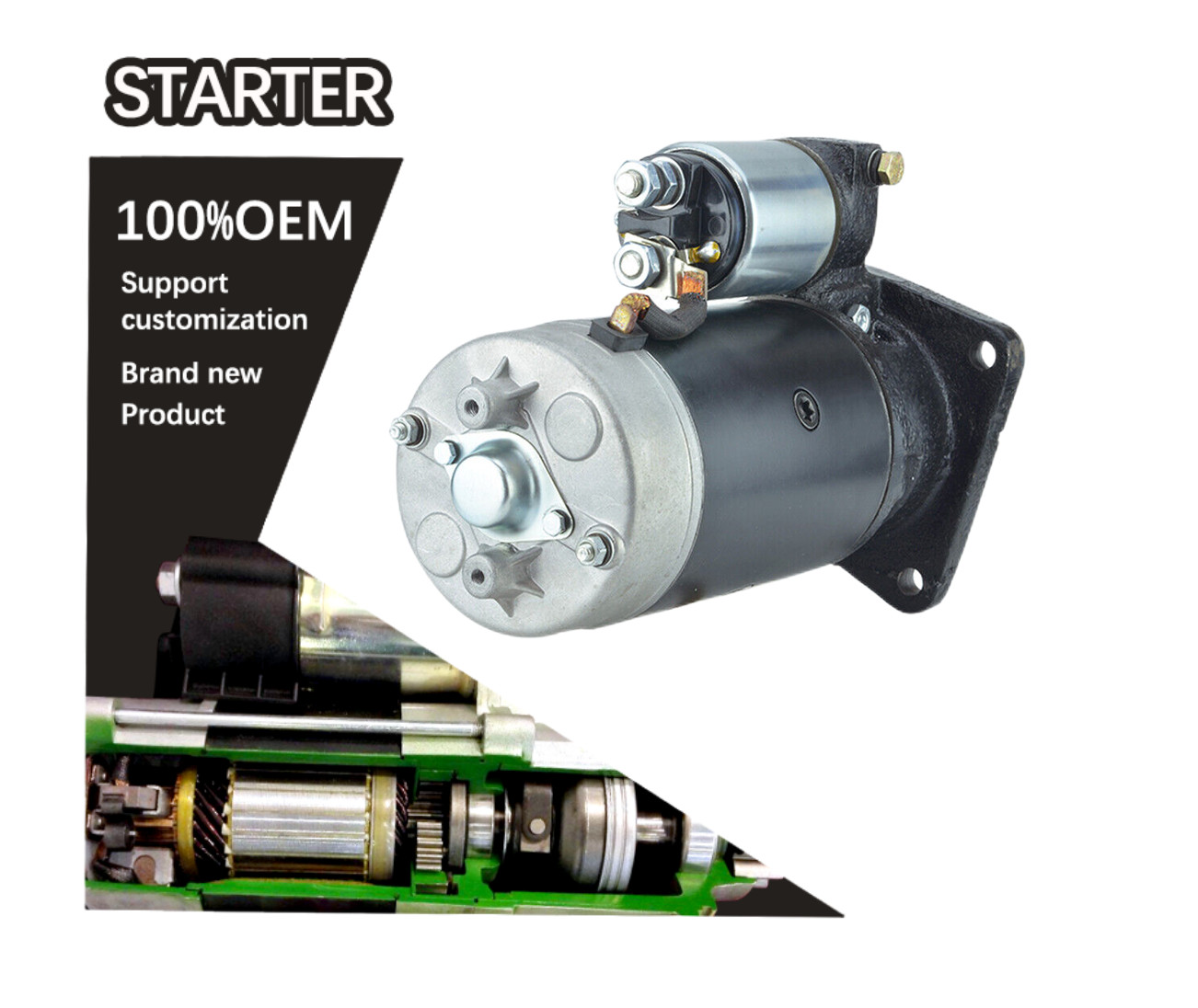 24V 9T STARTER 0001231010, 42498150, 4269114, 4682999, 4692477, 4699704, 4701920, 4737754, 4755108, 4807378, 500325185,
