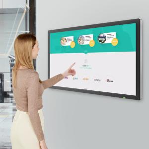 Wholesale Gas Station Commercial Monitors Digital Signage Multi Touch Screen 65&quot; from china suppliers
