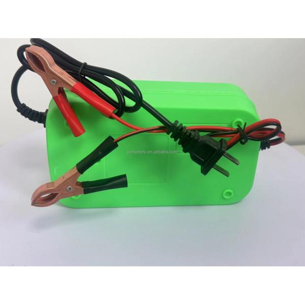 Connector Protection and OCP Protection 12V6a 8a Pulse Repair Smart Fast Charger for Lead-Acid Battery Car Motorcycle