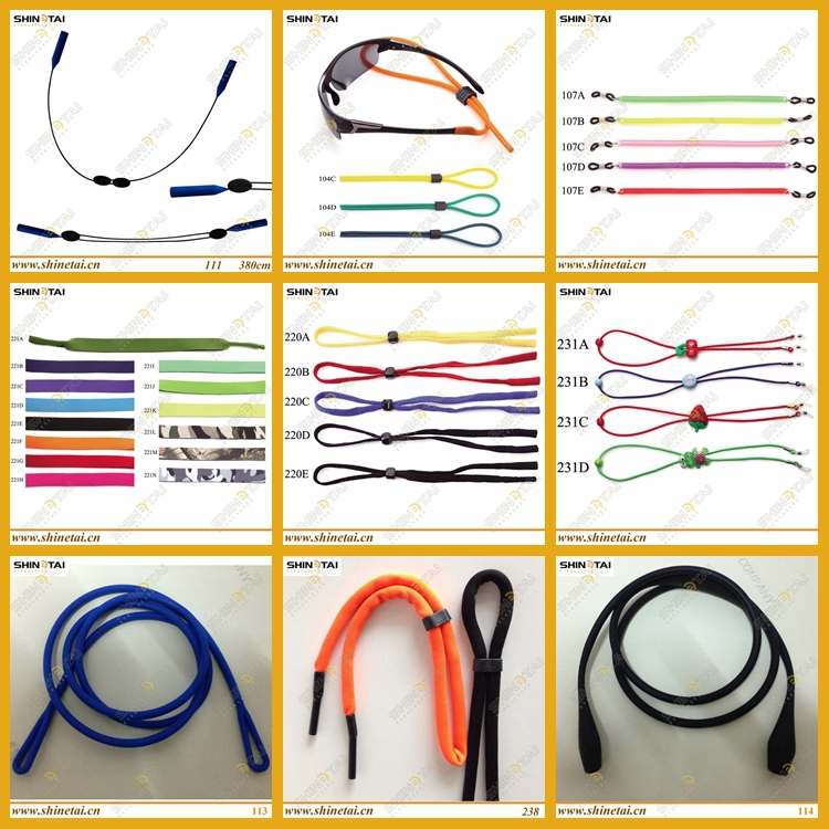 Shell reading eye glasses chain