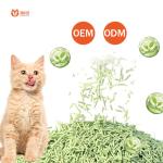 OEM ODM Tofu Activated Carbon Cat Litter 100 Dust Free Clumping Cat Litter