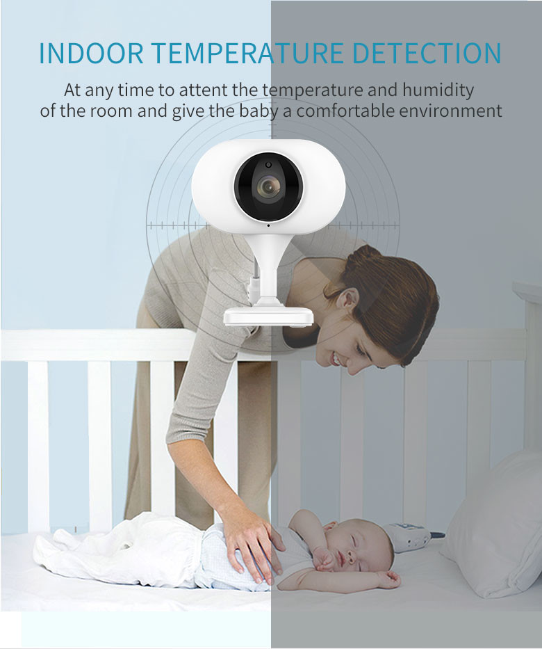 2.4g Night Vision Baby Monitor Camera Infared Wifi 720p 2 Way Pet