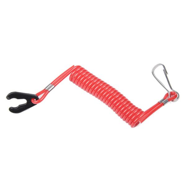 Emergency Mercury Stop Switch Lanyard , Outboard Motors Ski Doo Tether Cord