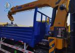 HOWO 6X4 Cargo Truck With 10 Tons Straight Boom Truck Mounted Crane Truck Crane