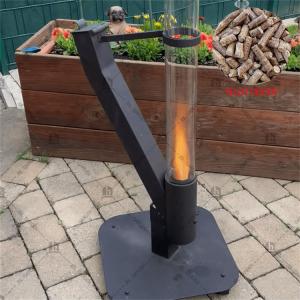 Wholesale Biomass Pellet Warming 140cm garden patio heater Portable Modern Wood Stoves from china suppliers
