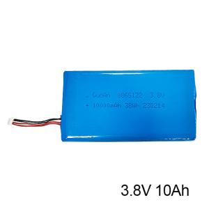 Wholesale Multifunctional Custom Battery Packs 3.8V 10Ah Lithium Battery from china suppliers